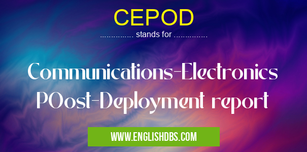 CEPOD