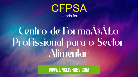 CFPSA