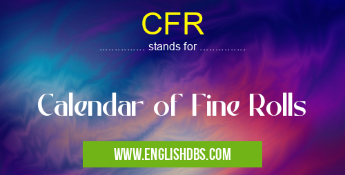 CFR