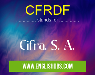 CFRDF