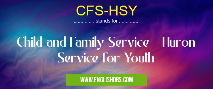 CFS-HSY