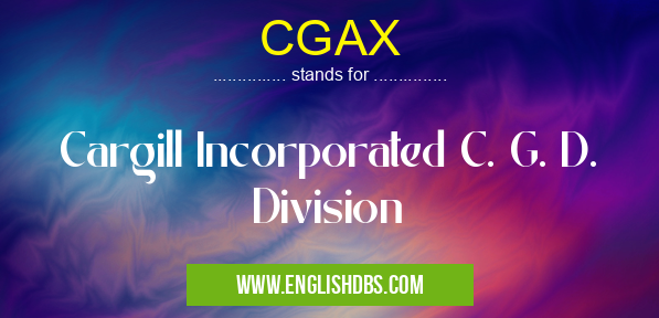 CGAX