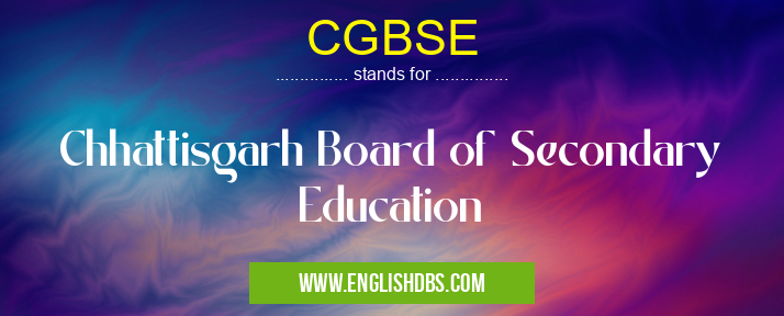 CGBSE