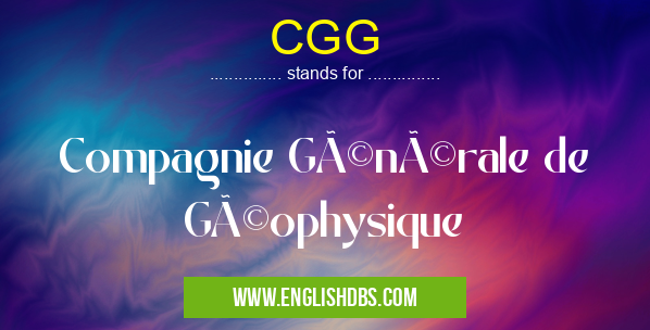 CGG