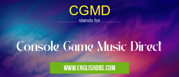 CGMD