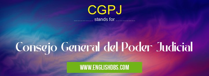 CGPJ