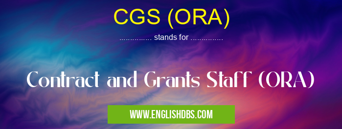 CGS (ORA)