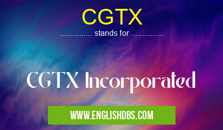 CGTX