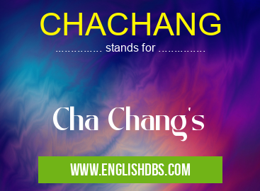 CHACHANG