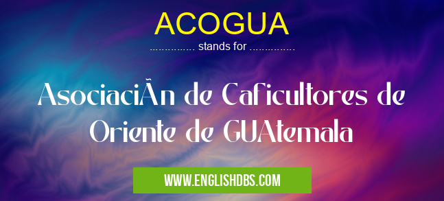 ACOGUA