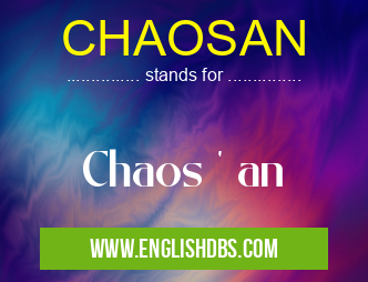 CHAOSAN