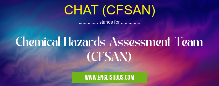 CHAT (CFSAN)