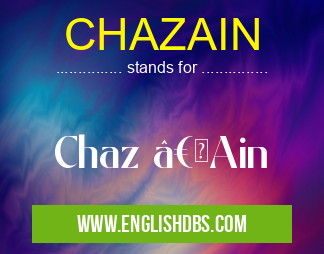 CHAZAIN