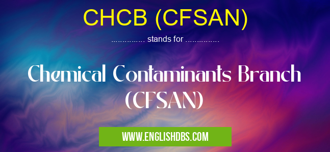 CHCB (CFSAN)