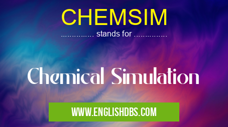 CHEMSIM