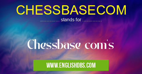 CHESSBASECOM