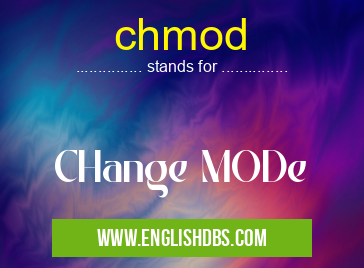 chmod