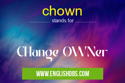 chown