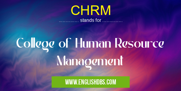 CHRM