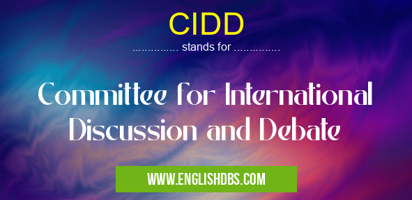 CIDD