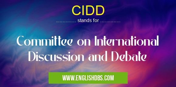 CIDD