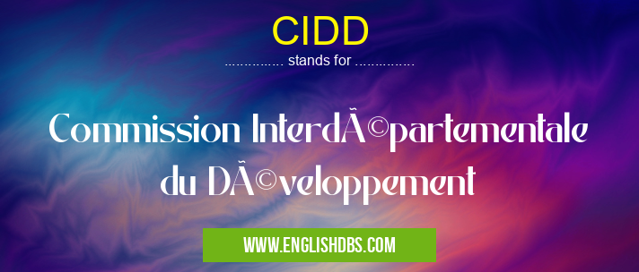 CIDD