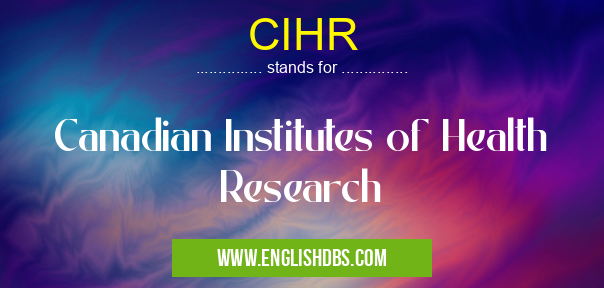 CIHR