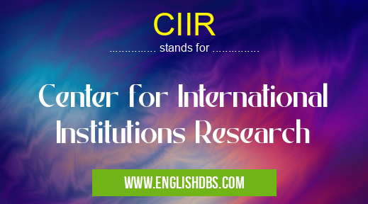 CIIR