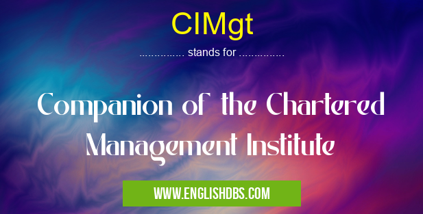 CIMgt