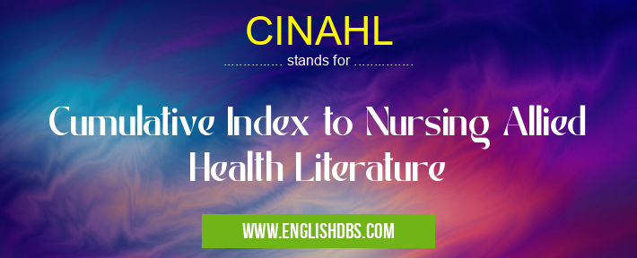 CINAHL