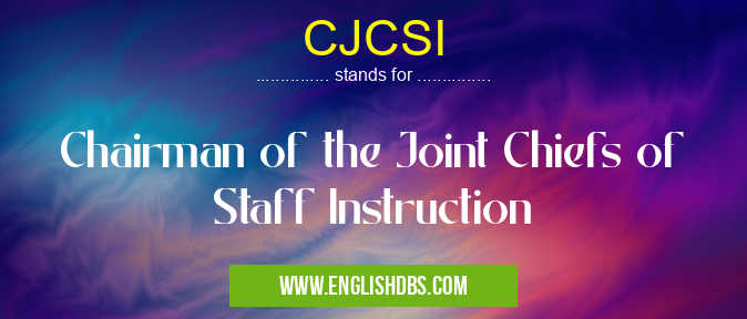 CJCSI