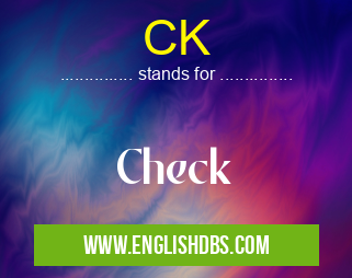 CK