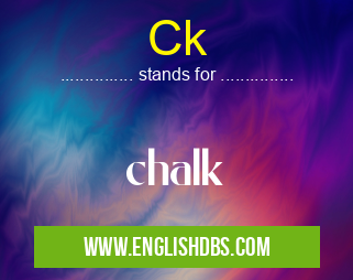 Ck