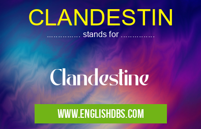 CLANDESTIN