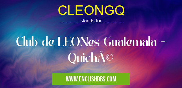 CLEONGQ