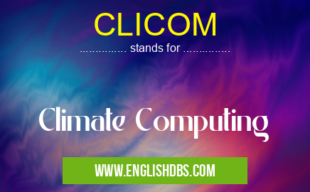 CLICOM