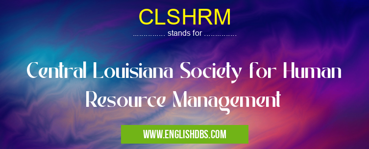 CLSHRM