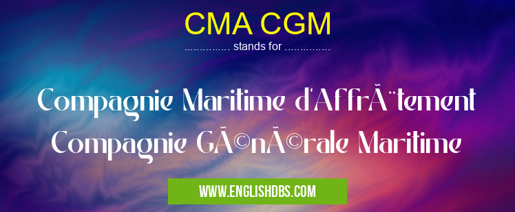 CMA CGM