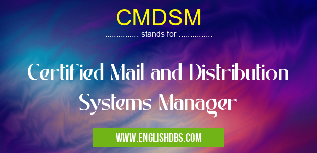 CMDSM