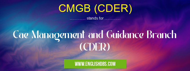 CMGB (CDER)