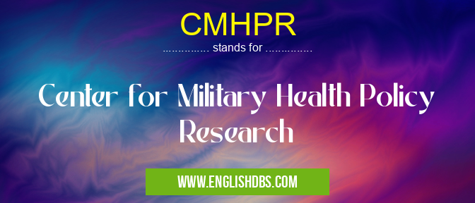 CMHPR