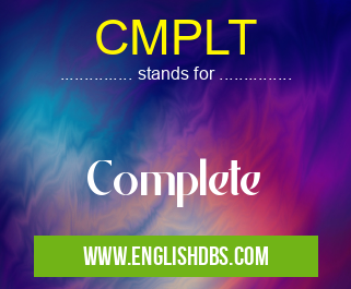 CMPLT