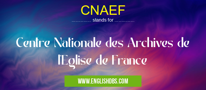 CNAEF