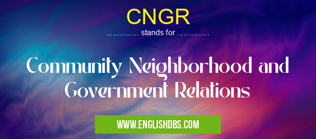 CNGR