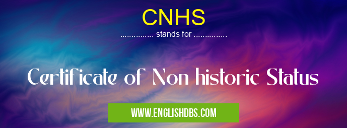 CNHS