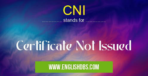 CNI