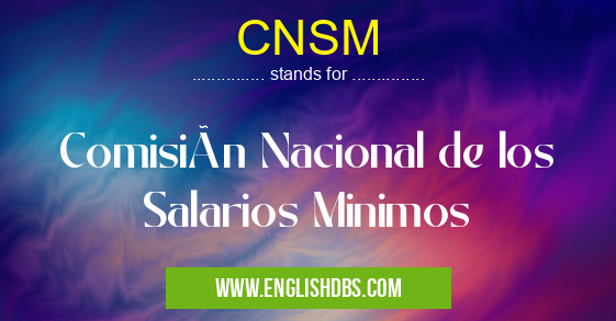 CNSM