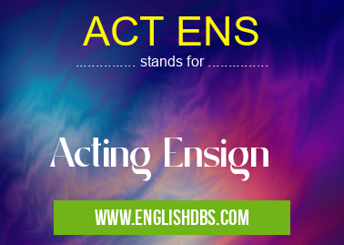 ACT ENS