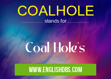 COALHOLE