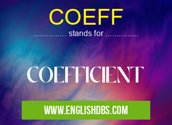 COEFF